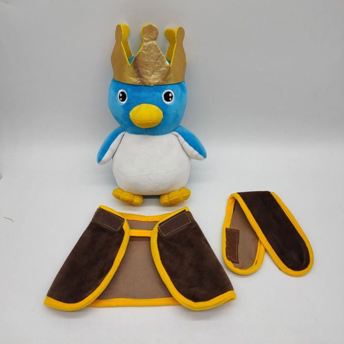 Super All Star Collection Mario Penguin King Peluche avec couronne et manteau amovible 22 9 cm Cdiscount Jeux Jouets
