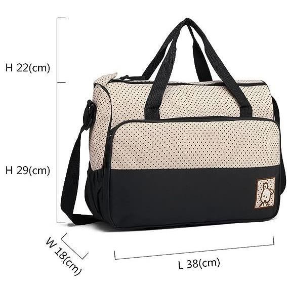 Ensemble De Sacs De Maternité Pour Maman, 5 Pièces, Sac À Langer