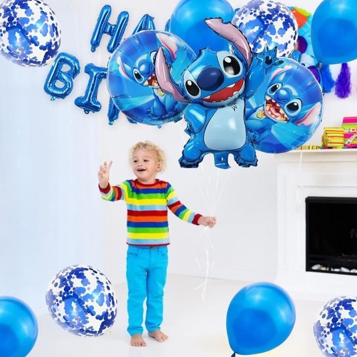 Lilo et Stitch Party Supplies 8 Pcs Décoration de FêteBallons Anniversaire  Feuille Ballon à Air Enfants Anniversaire Décorati 1297 - Cdiscount Maison