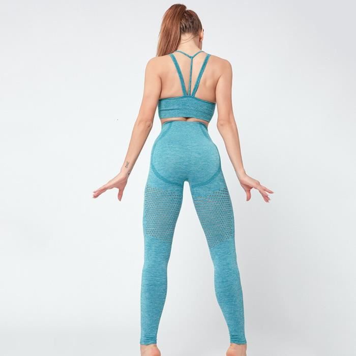 Textile Fitness - Danse,5 pièces Ensemble de Yoga de Compression pour Femmes  Fitness Sport Vêtements de Sport pour - Type MICA BLUE Blanc - Cdiscount  Sport