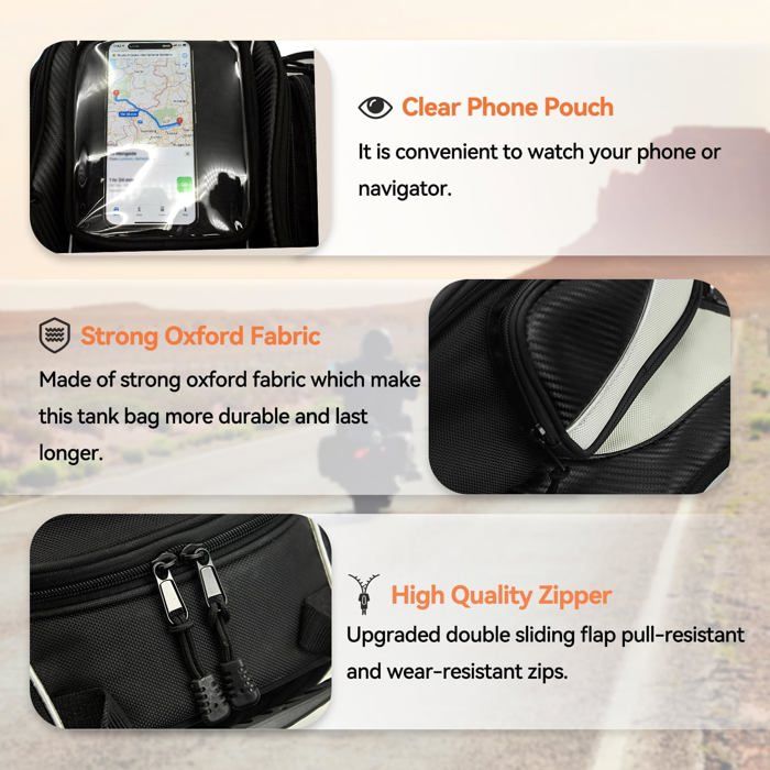 Sac Magnétique Fitness – 6 Aimants, Porte-gourde, Crochet Clés, Compatible Toutes Bouteilles