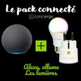 Pack "Alexa, allume les lumières" : Echo Dot 4 + 1 ampoule PlugnSay Color Bulb + 1 Prise PlugnSay Mini Plug-0