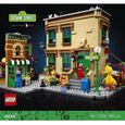 LEGO® Ideas - 21324 123 Sesame Street - Multicolore - A partir de 2 ans - Montage facile - Garantie 2 ans-0