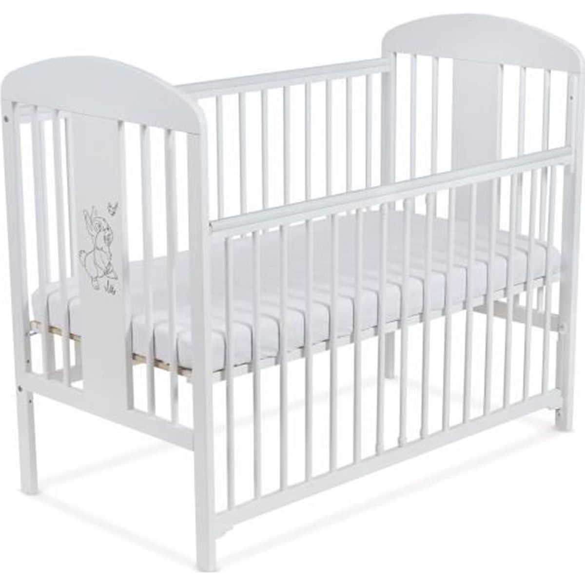 Berceau Avec Barriere Coulissante Cdiscount