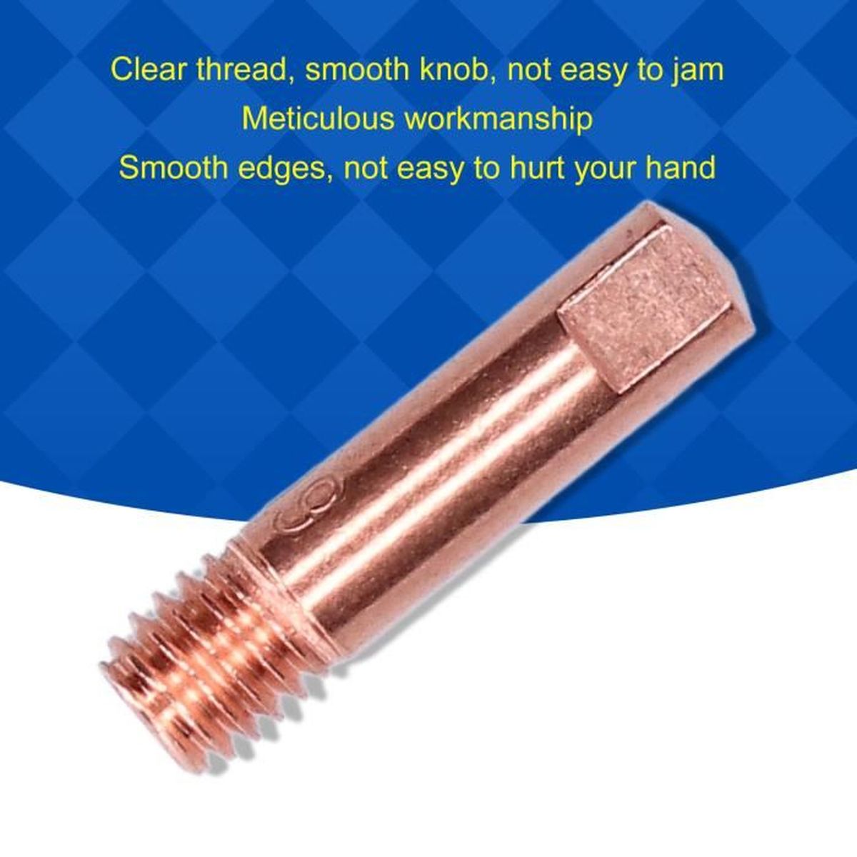 Adaptateur De Buse Et Embouts De Contact Pour Torche De Soudure MIG Miller GA-16C - Réf. 120789, 128878 - Compatible 110785, 110786, 110787