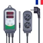 INKBIRD ITC-308 Prise Thermostat Numérique 2 Relais 220V Avec Sonde,Régulateur de Température Refroidissement Chauffage pour Serre