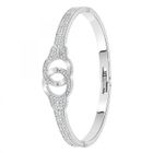 Bracelet menottes SC Crystal orné de Cristaux Swarovski