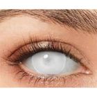 MYSA LENS MYSALENS® Lentilles De Contact De Couleur Blind Aveugle Blanc Avizor Solution Multifonctions 10ML Kit De Rangement Offert 12 Mois