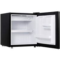 Giantex Réfrigérateur Petit 48L avec Freezer, Température Réglable 0 à 10°C, Freezer -3°C à 2°C, Sens de Fermeture Modifiable, Noir