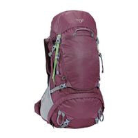 Sac à dos longue et grande randonnée Taroko 65 L- sac à dos 40 à 65 l- Freetime violet