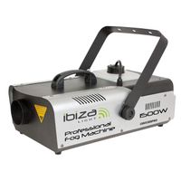 IBIZA LIGHT LSM1500PRO Machine à fumée professionnelle programmable avec DMX - 1500W