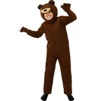 Déguisement ours brun enfant - Funidelia- 118499- Déguisement fille et garçon et accessoires Halloween, carnaval et Noel