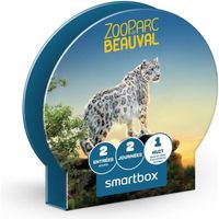 SMARTBOX - Séjour de 2 jours au ZooParc de Beauval - Coffret Cadeau | 2 entrées adultes et 1 nuit à proximité