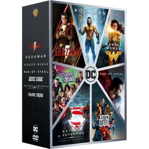DVD FILM Coffret DVD DCEU Intégrale : Man Of Steel/Batman V