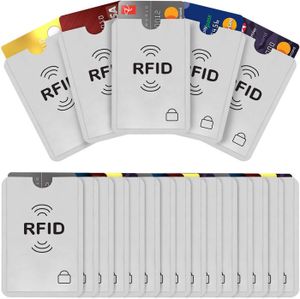 BADGE RFID - CARTE RFID Pochettes Anti RFID, Porte-Cartes de Crédit RFID p