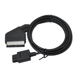 CÂBLE JEUX VIDEO Câble péritel pour SNES Gamecube et console N64, A-V TV, jeu vidéo, compatible avec le système NTSC