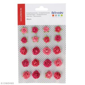 STICKER SCRAPBOOKING Mini Roses roses - 20 pcs