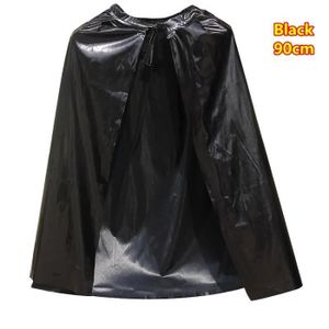 ACCESSOIRE DÉGUISEMENT 90cm noir - Taille unique - Longue Cape d'Hallowee