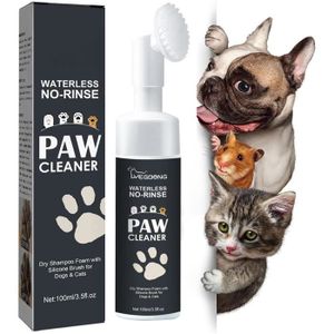 LINGETTE POUR ANIMAL Pet Paw Cleaner, Mousse Nettoyante Pour Les Pieds 