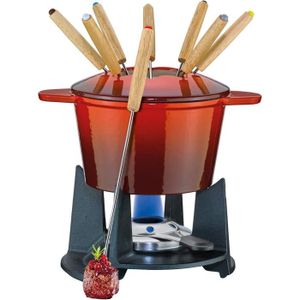 Cookplus Mutfaksever Fondue Machine à fondue et chocolat 100 W 19 x 19 x 32 cm 