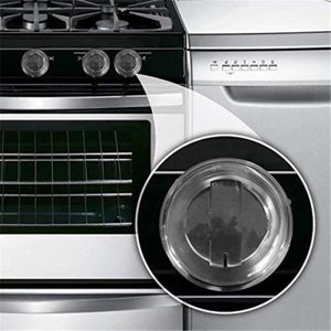 4PCS Bouton Po/êle Cuisine universelle Couvre s/écurit/é b/éb/é Four Cuisini/ère /à gaz Bouton protection Serrures pour s/écurit/é pour enfants multifonctions outil de cuisine