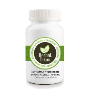 COMPLEMENTS ALIMENTAIRES - VITALITE Compléments alimentaires Capsules de Curcuma - Tumeric + 5% Piperine, 100 x 600 mg