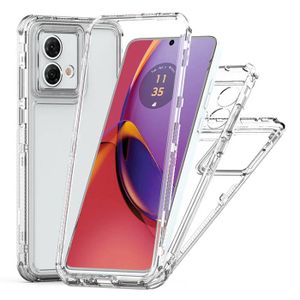 Housse Flip Motorola Moto G84 5G - Étui 360° Noir - K-S-Trade 476805