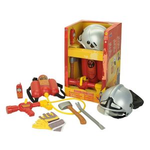 DÉGUISEMENT - PANOPLIE KLEIN - Set de pompier avec casque et lance à ince