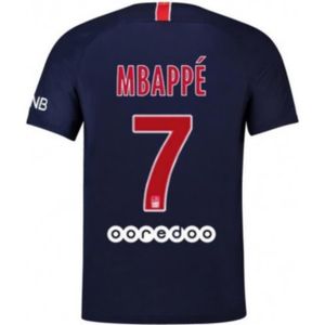 Maillot PSG Nike Domicile Stadium 23/24 - Enfant avec flocage Mbappé 7