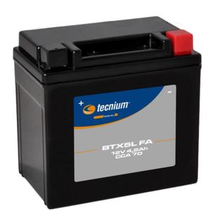 BATTERIE VÉHICULE Batterie SLA Tecnium pour auto YTX5L / 12V 4.2Ah