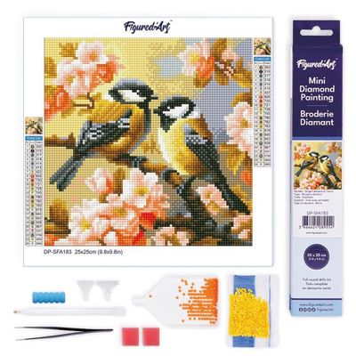 FineGood Lot de 8 kits de peinture diamant 5D pour adultes, accessoires de peinture diamant pour décoration FineGood Lot de 8 kits de peinture diamant 5D pour adultes, accessoires de peinture diamant pour décoration