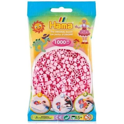 Hama Perles à repasser midi gris foncé en sachet 5,0 mm