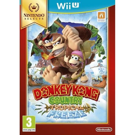 Donkey Kong Country Tropical Freeze Select Jeu Wii