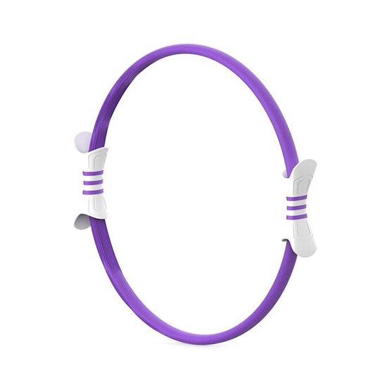 Kit Pilates KBIBCK 13 Pièces - Anneau, Balles, Bandes, Ceintures, Chaussons, Sac De Rangement, Perte De Poids, Violet