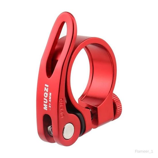 Lot De 2 Blocages Rapides Pour Selle De Vélo M6x55mm - Noir