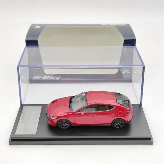 Hi-Story Mazda 3 Sedan 2019 Rouge – Échelle 1:43 – Miniature Diecast