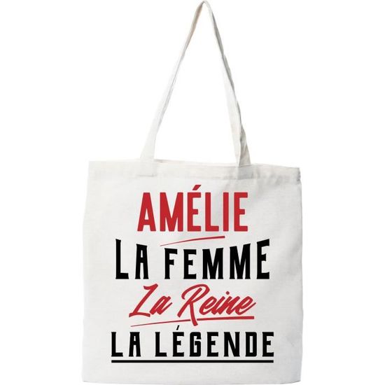 Planetee Tote Bag Lisa | Sac Caban En Toile Coton Prénom Femme