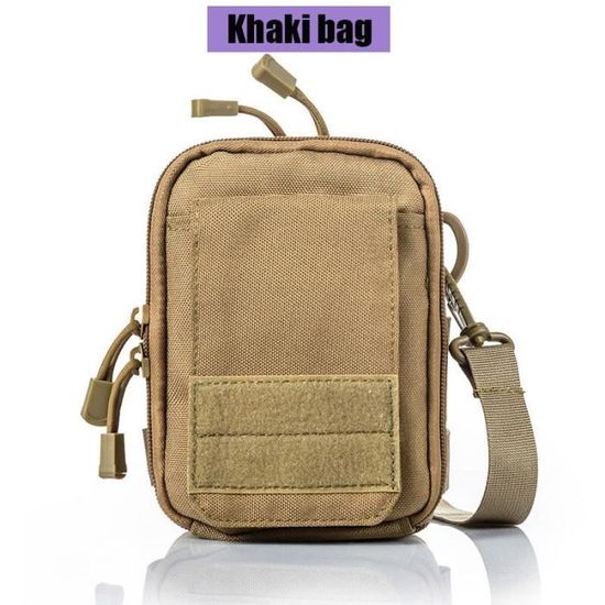 Sac à Bandoulière Tactique Militaire Molle - Poche Outils, Sac De Terrain, équipement Airsoft Ou Randonnée
