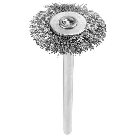 Ensemble 30 Pièces Brosses Métalliques De Polissage - Mini Roue Brosse Pour Sculpture Bois, Antirouille Et Nettoyage