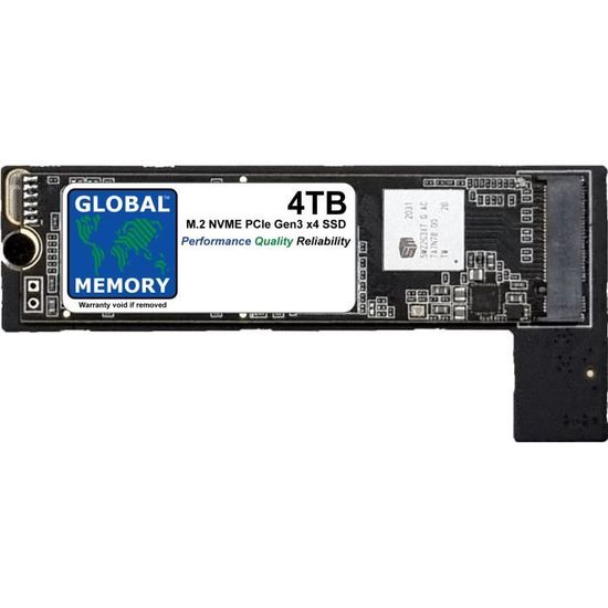 4To M.2 PCIe Gen3 x4 NVMe SOLID STATE DRIVE SSD POUR MAC MINI - MAC ...