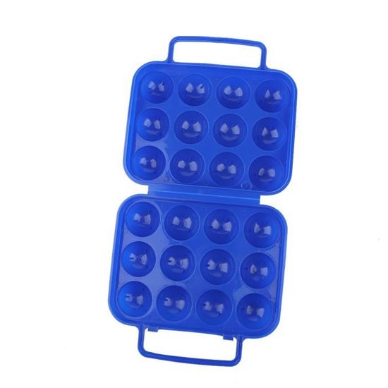 Plateau à Œufs Pour Réfrigérateur - Organisateur 3 Couches Blanc - Capacité +25 œufs - Plastique Durable