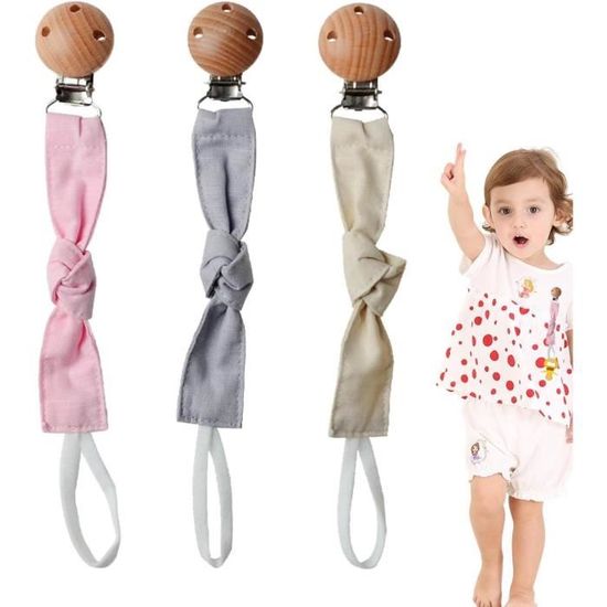 Bebe Confort – Attaches sucette clip croix (3M +) main image 1