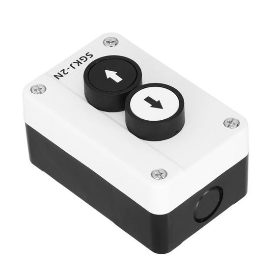 Station De Commutation Bouton AC 400V SGKJ-3N - Étanche IP32, Pour Porte Roulante, Hayon, Levage