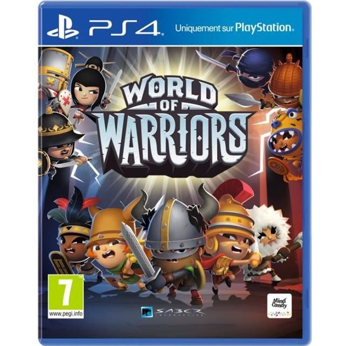 World of Warriors Jeu PS4 Sony - vue 3