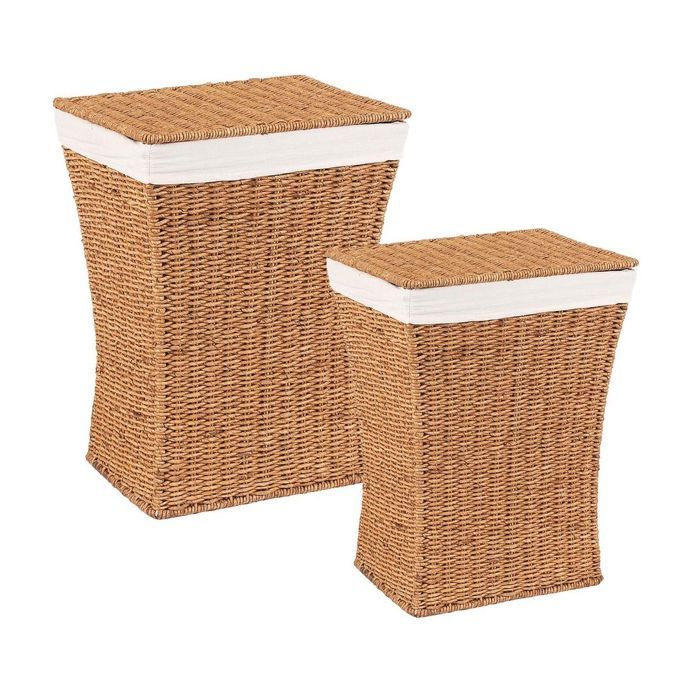 Panier à linge en maïs