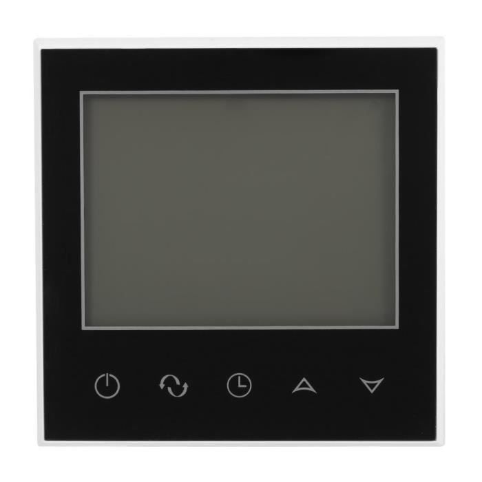 BELLE TECH Contrôleur de température thermostat écran tactile Digital(Noir)