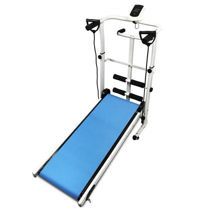 WSdwqaa°TAPIS DE COURSE PLIABLE BLEU!!!