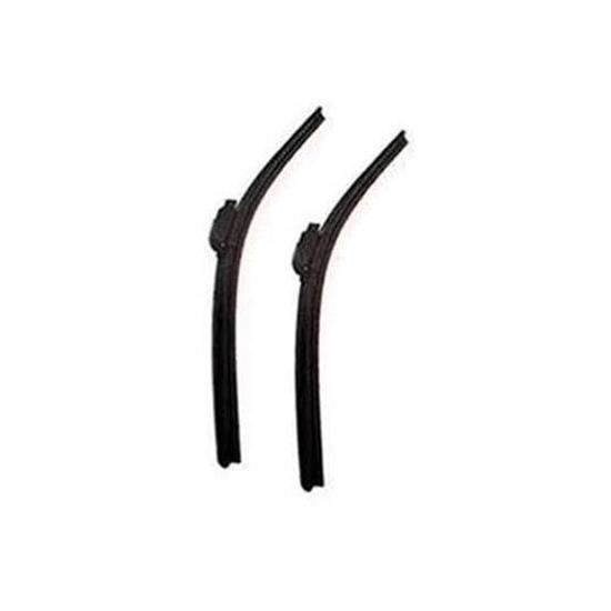 Kit 2 Balais d'essuie-glaces pour RENAULT SCENIC III ph. 3 2013-2016 Universel Flat 11 Adaptateurs.