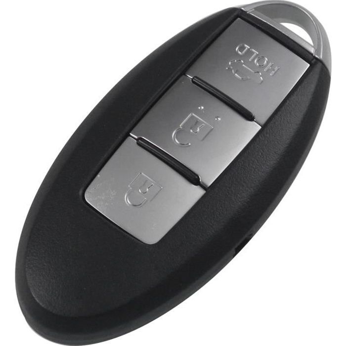 CLE PLIP NISSAN Leaf Z51 Micra Cube Note Pulsar Qashqai Juke 3 boutons HOLD COQUE @Pro-Plip