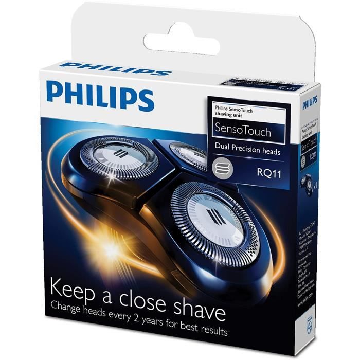 Philips RQ11/50 Têtes de rasage compatibles avec rasoirs Sensotouch 2D